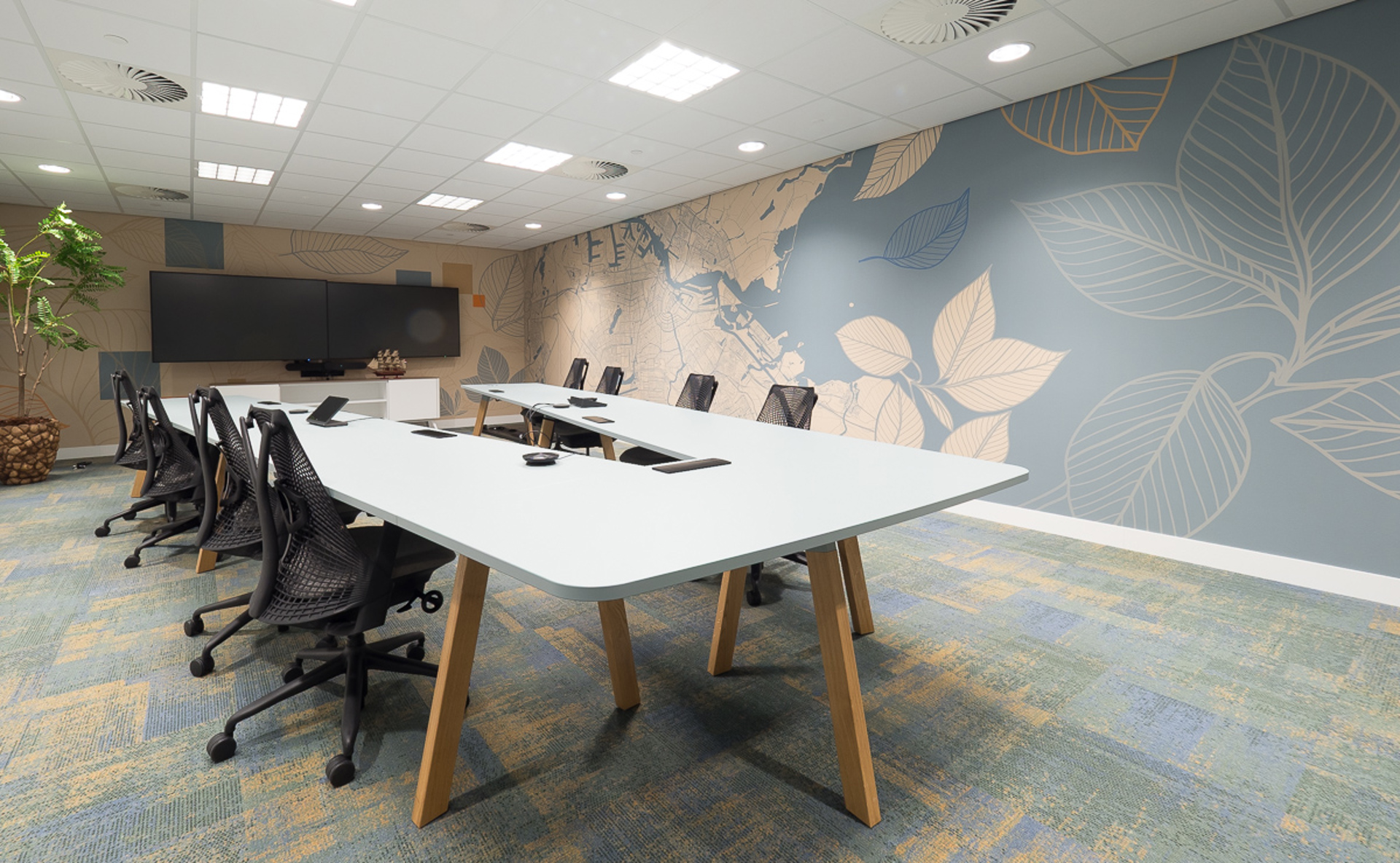 Duurzaam behang Greenbuild assortiment voor je kantoor